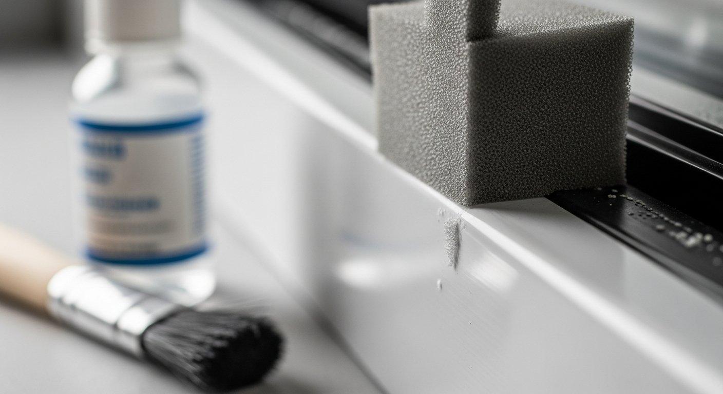 Jak usunąć piankę montażową z ramy okna? Domowe sposoby