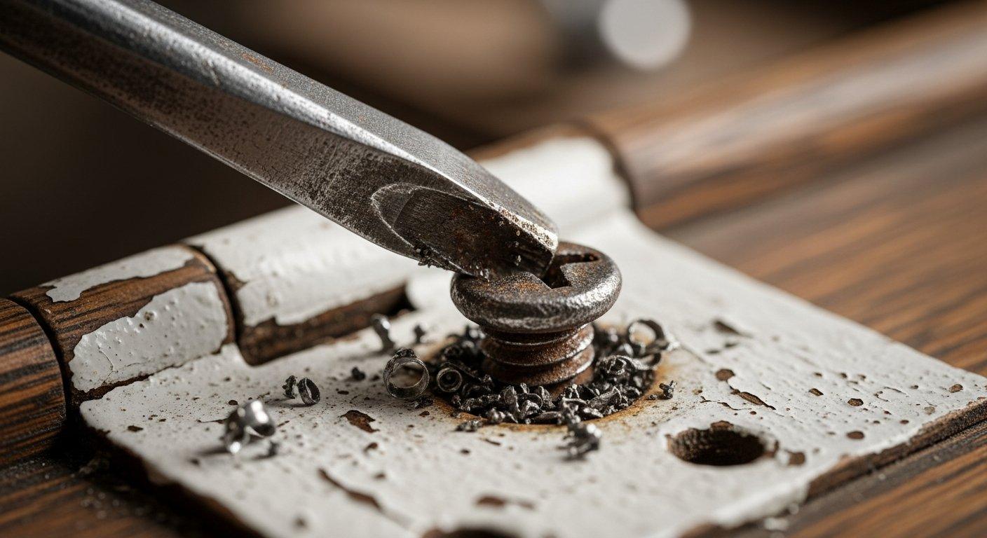 Jak wyjąć stare zawiasy z futryny? Sprawdzone metody