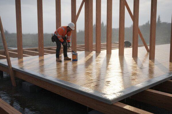 wide shot of a rugged