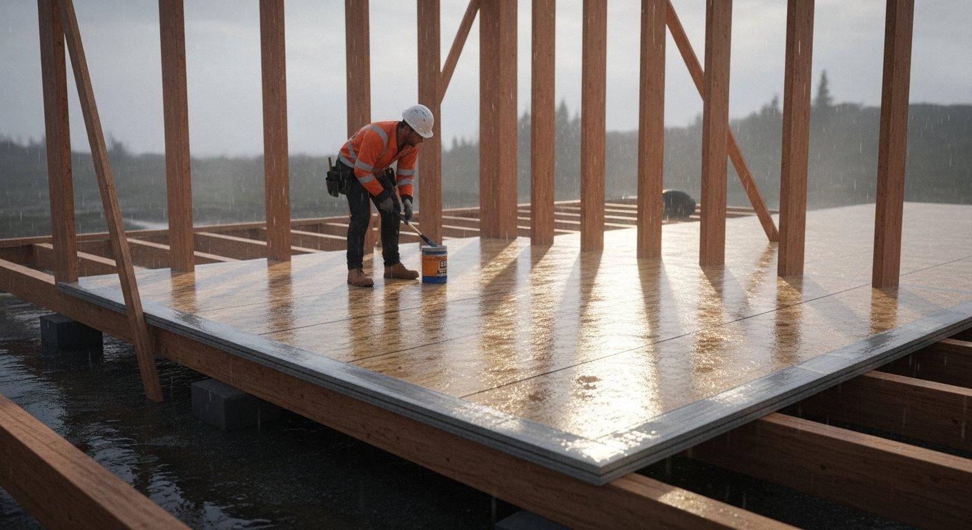 wide shot of a rugged