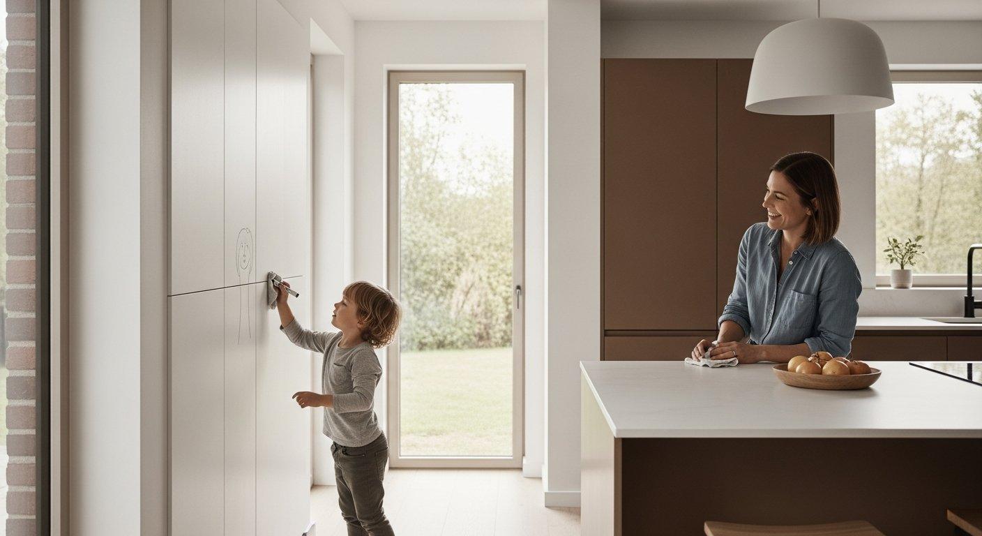 Co na ściany, żeby się nie brudziły? Trwałe wykończenia