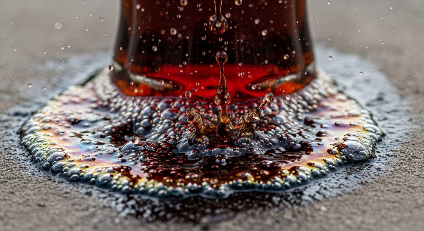 Coca-Cola na plamy po oleju – czy to naprawdę działa?