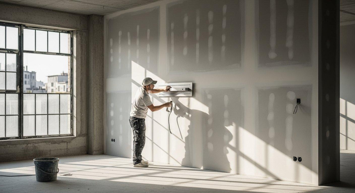 Czy trzeba szpachlować całe płyty GK? Standardy Q1-Q4