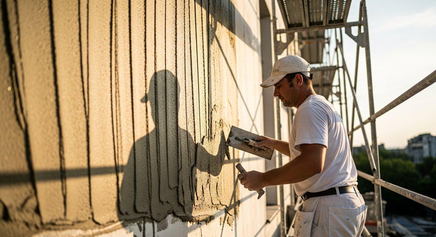 Druga warstwa kleju na elewacji – po jakim czasie kłaść?