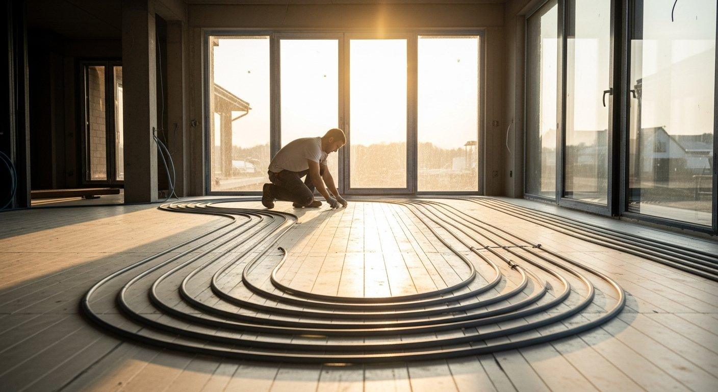 Ile rury na m2 ogrzewania podłogowego? Kalkulator