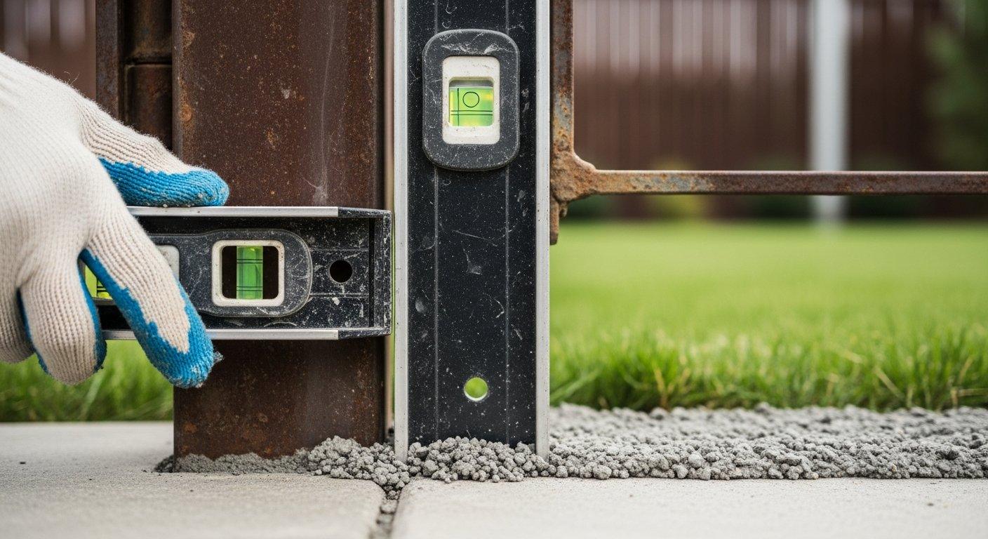 Jak głęboko wkopać słupki do bramy? Stabilny montaż