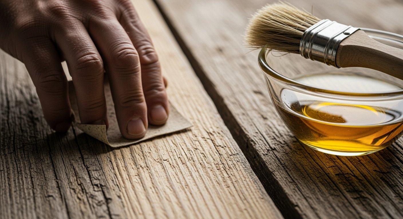 Jak odnowić drewnianą podłogę domowym sposobem?