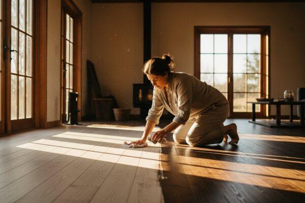 A wide-angle shot of a sun-drenched