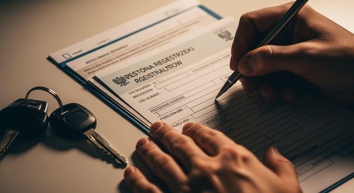 Jak wypełnić wniosek o rejestrację pojazdu - wzór radom? Instrukcja krok po kroku