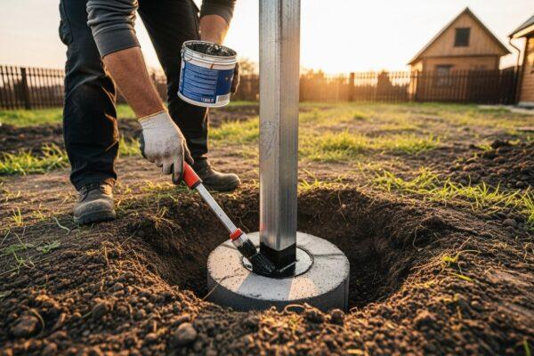 Jak zabezpieczyć słupki metalowe w ziemi przed korozją?