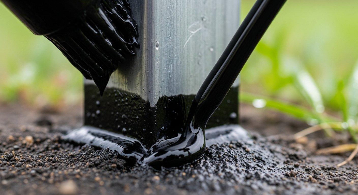 Jak zabezpieczyć słupki metalowe w ziemi przed korozją?