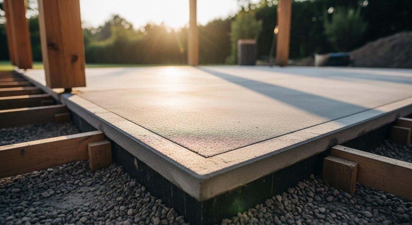 Minimalna grubość wylewki betonowej na zewnątrz?