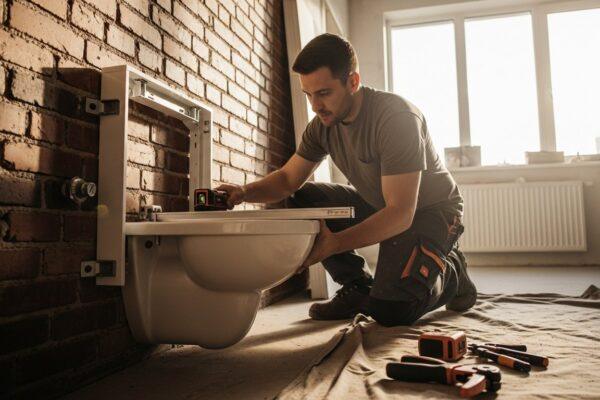 Na jakiej wysokości stelaż WC Cersanit? Standardy montażu