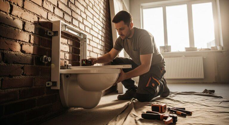 Na jakiej wysokości stelaż WC Cersanit? Standardy montażu