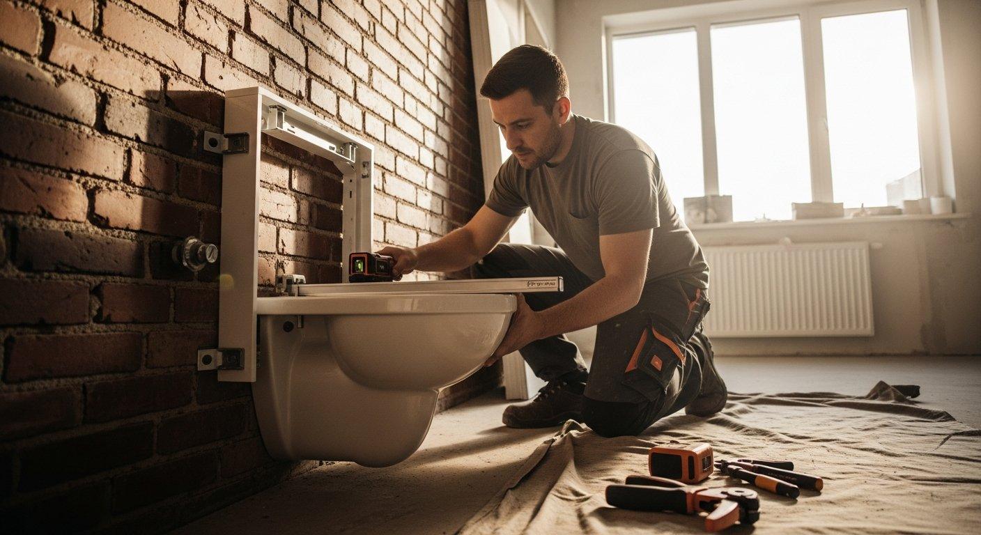 Na jakiej wysokości stelaż WC Cersanit? Standardy montażu