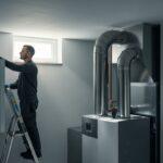 Odprowadzenie spalin z pieca gazowego z zamkniętą komorą