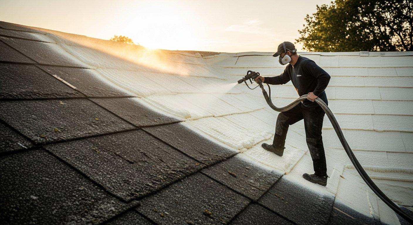 Piana PUR na dach z papą – czy to dobre połączenie?