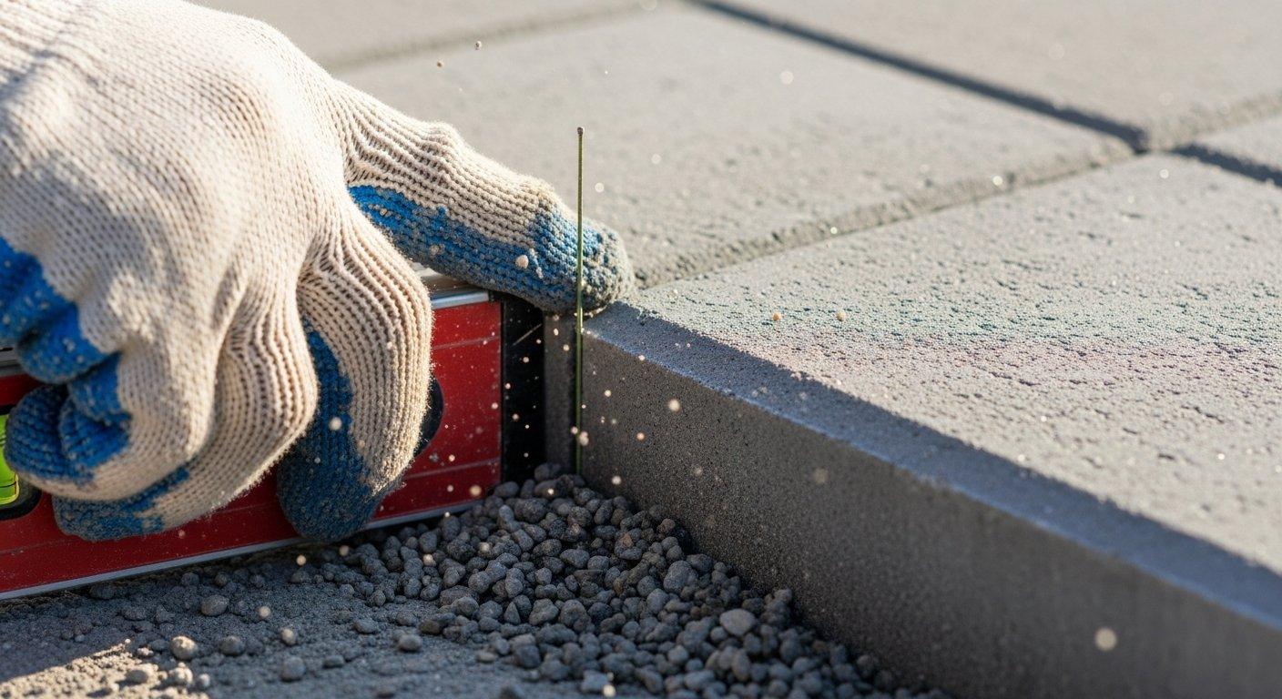 Podbudowa pod schody z kostki brukowej – krok po kroku