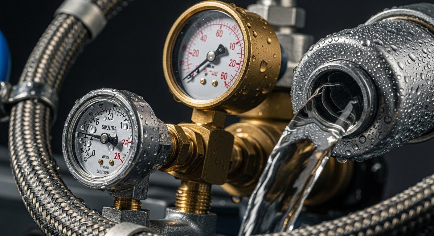 Stacja uzdatniania wody dla budynku wielorodzinnego