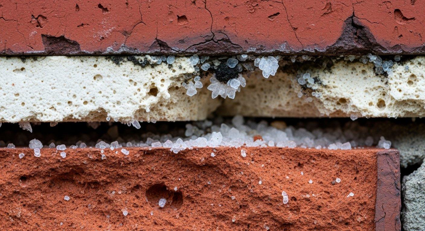 Styropian w środku muru i na zewnątrz – czy to błąd?
