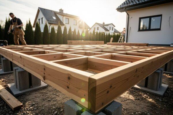 Taras na bloczkach betonowych czy słupach? Porównanie