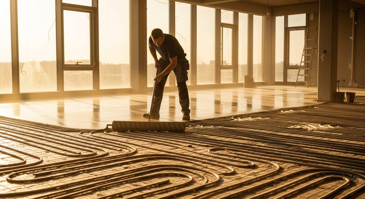 Wylewka samopoziomująca na ogrzewanie podłogowe?