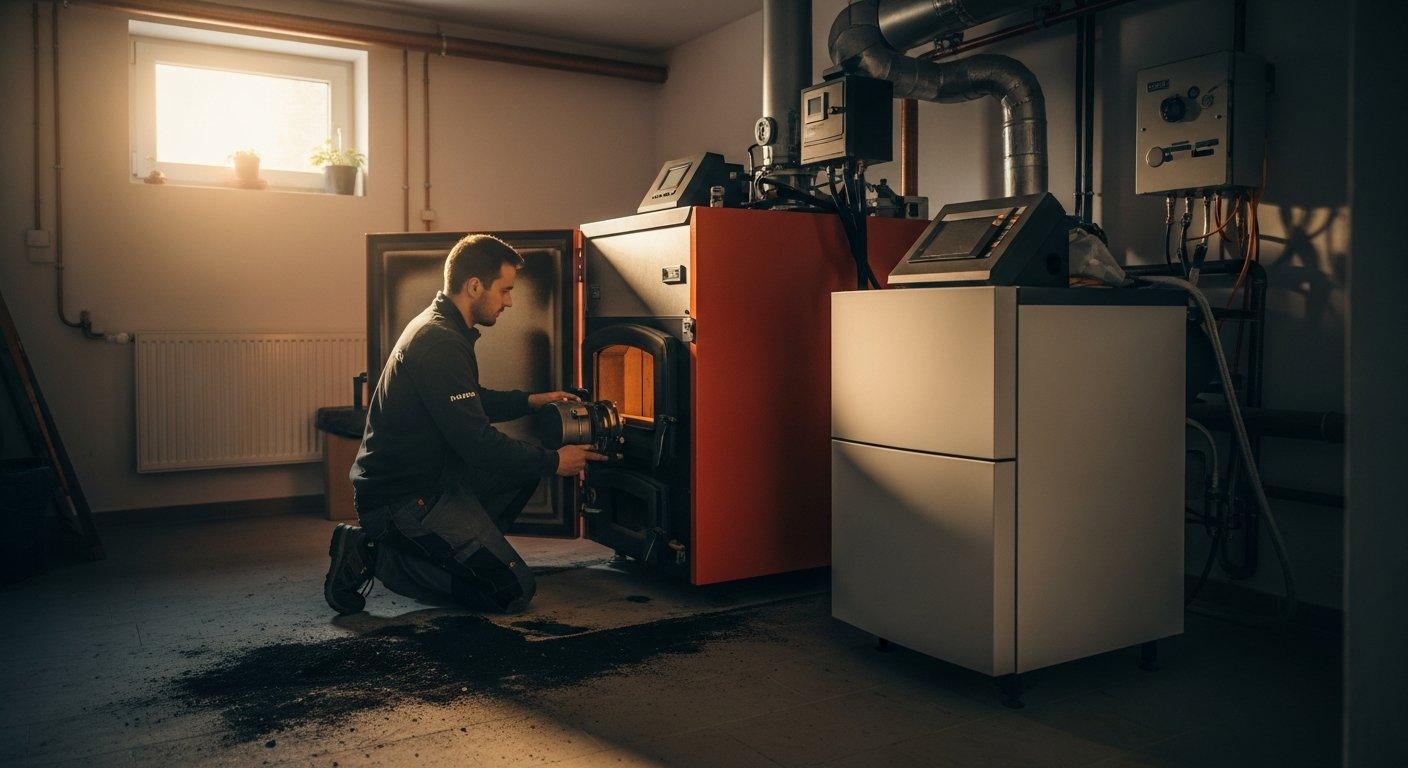 Zmiana palnika z ekogroszku na pellet – czy to możliwe?