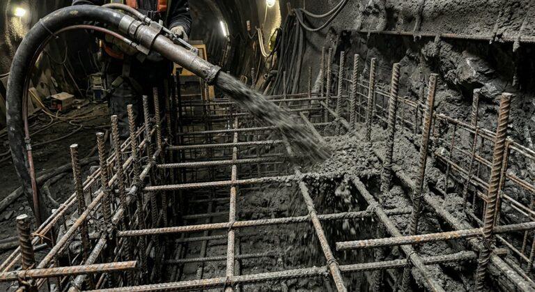 Beton natryskowy (torkret) – technologie i zastosowanie