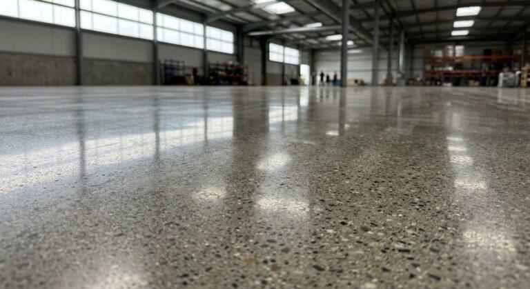 Beton polerowany – wykończenie posadzek przemysłowych