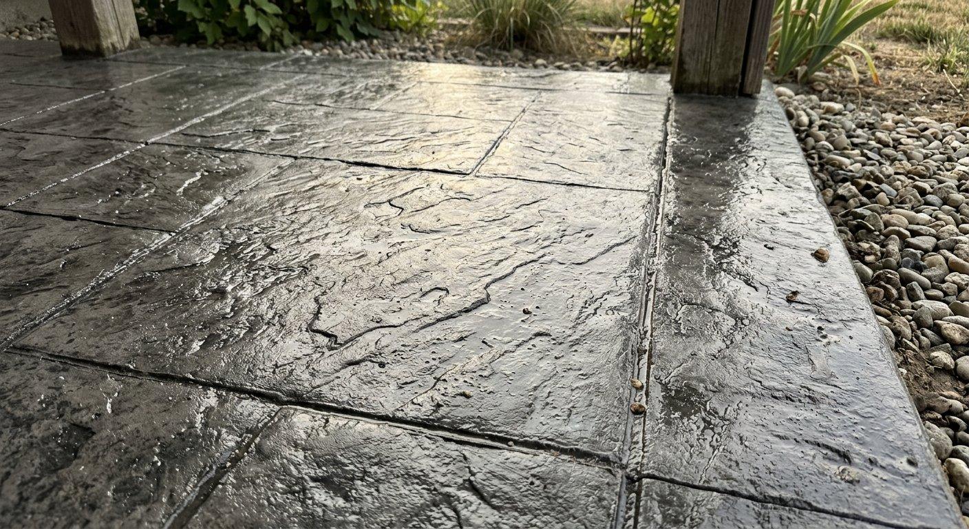 Beton stemplowany – dekoracyjny beton wzorzysty