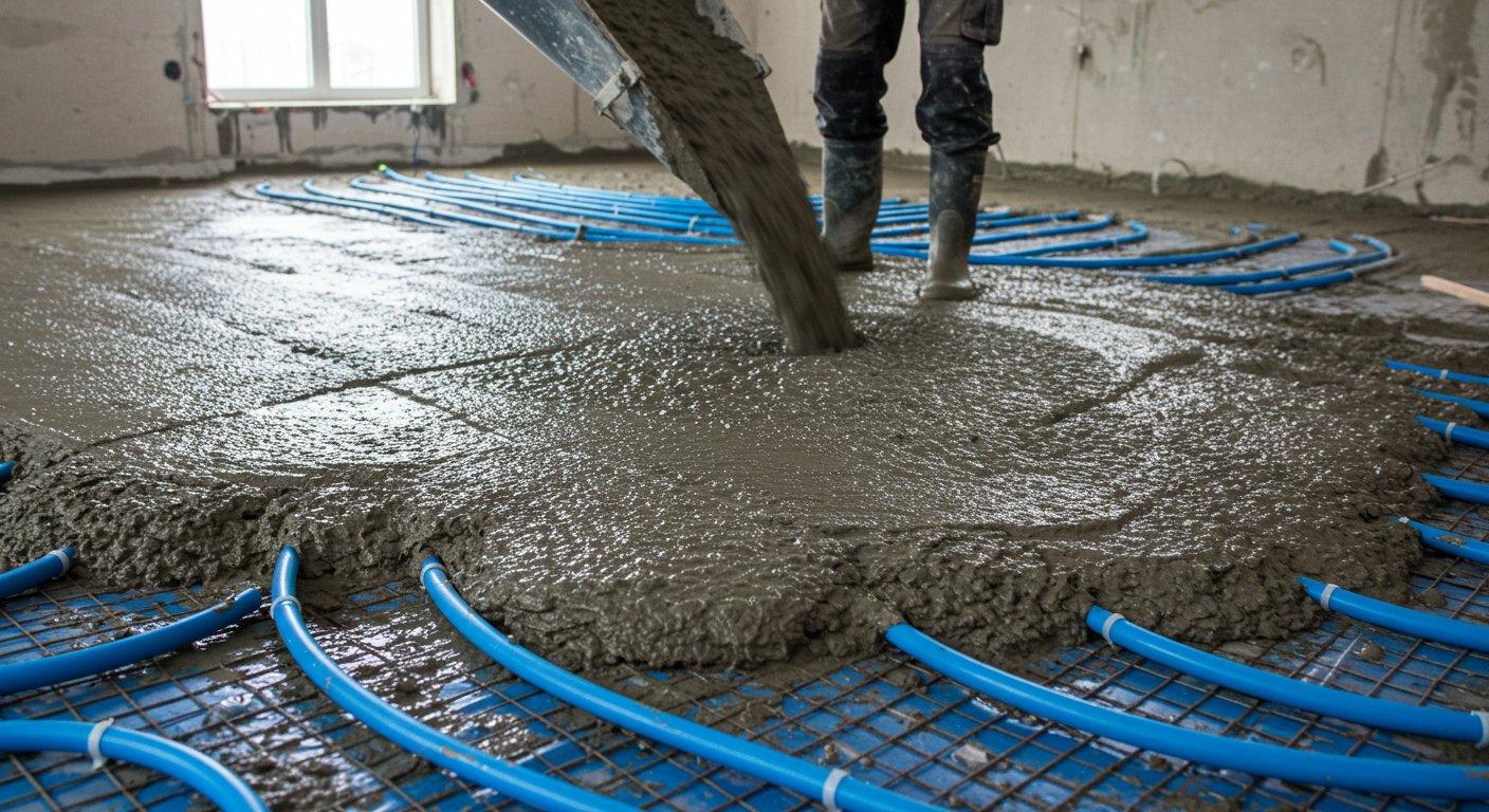 Jaka powinna być grubość wylewki na ogrzewanie podłogowe? Optymalne warstwy