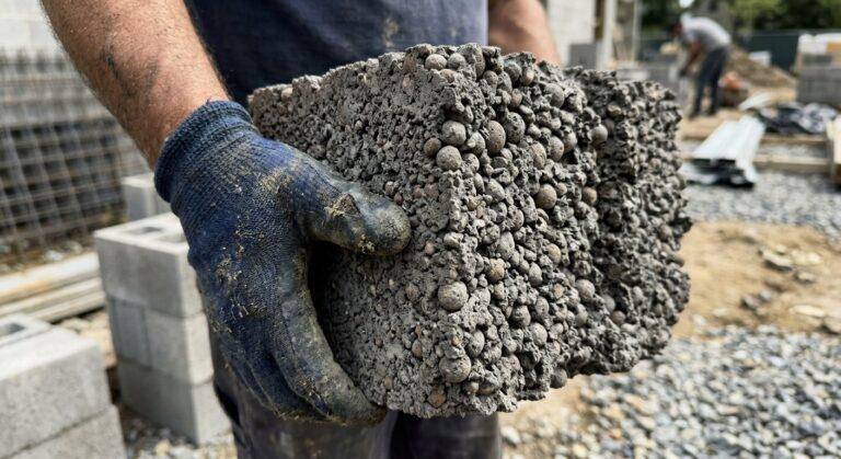 Keramzytobeton – lekki beton o wysokiej izolacyjności