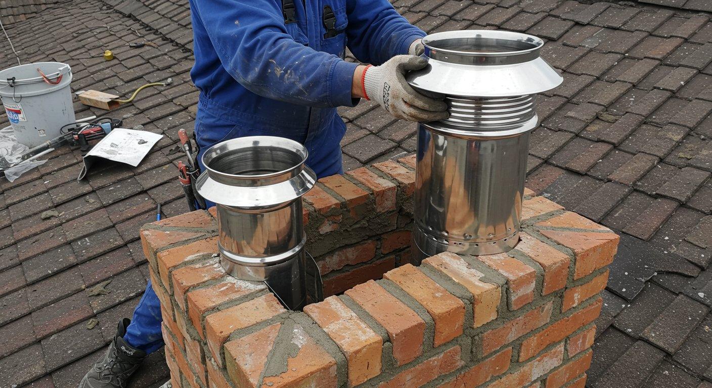 Montaż wkładu kominowego w starym kominie – ile kosztuje i kiedy jest konieczny?