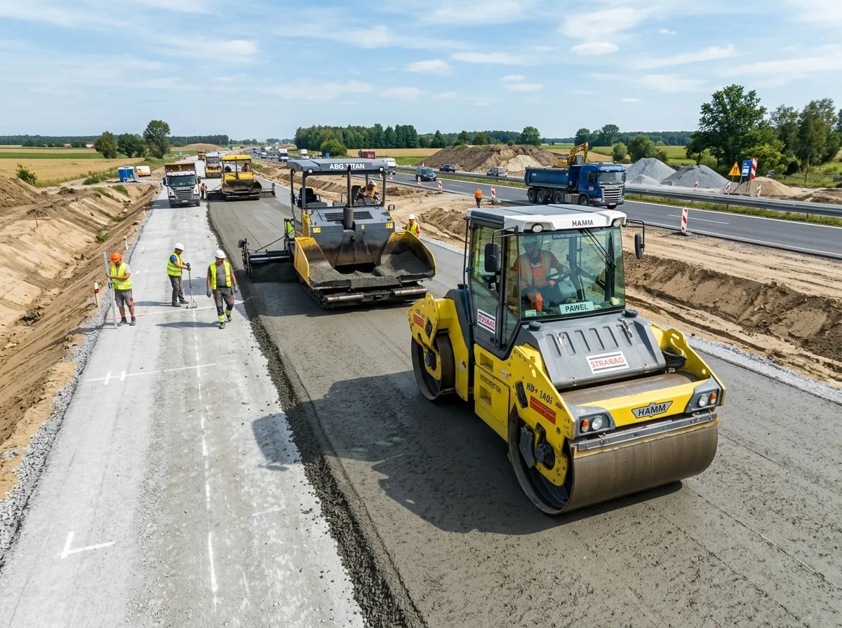Beton drogowy i stabilizacje